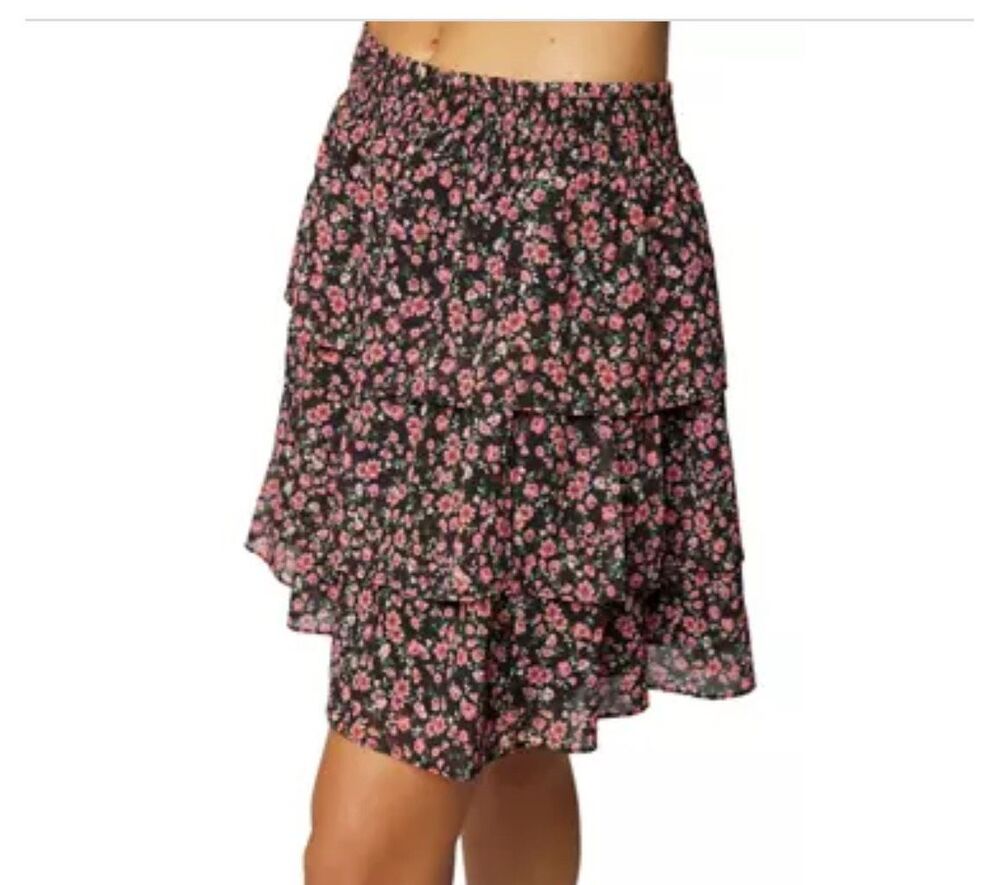 Lost + Wander Floral Tiered Skirt Size Small $88 retail